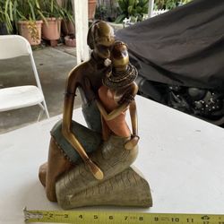 African Sculpture Decor Statue