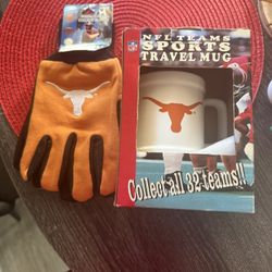 Long Horns Mug And Gloves 