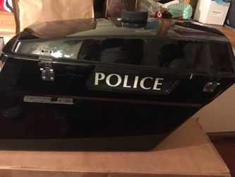 Used Harley Davidson police saddlebag