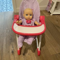 American Girl High Chair 