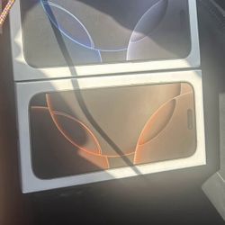 iPhone 16 Pro Max Black Titanium & Desert 512 GB