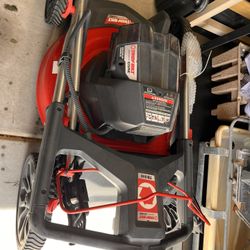Troy-Bilt TB510 battery mower (new) 