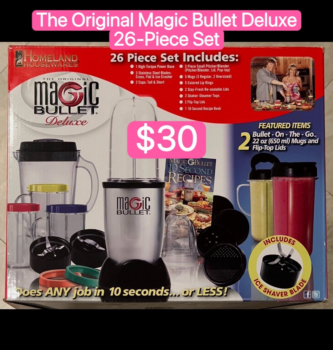 Magic Bullet Set (26 Piece)