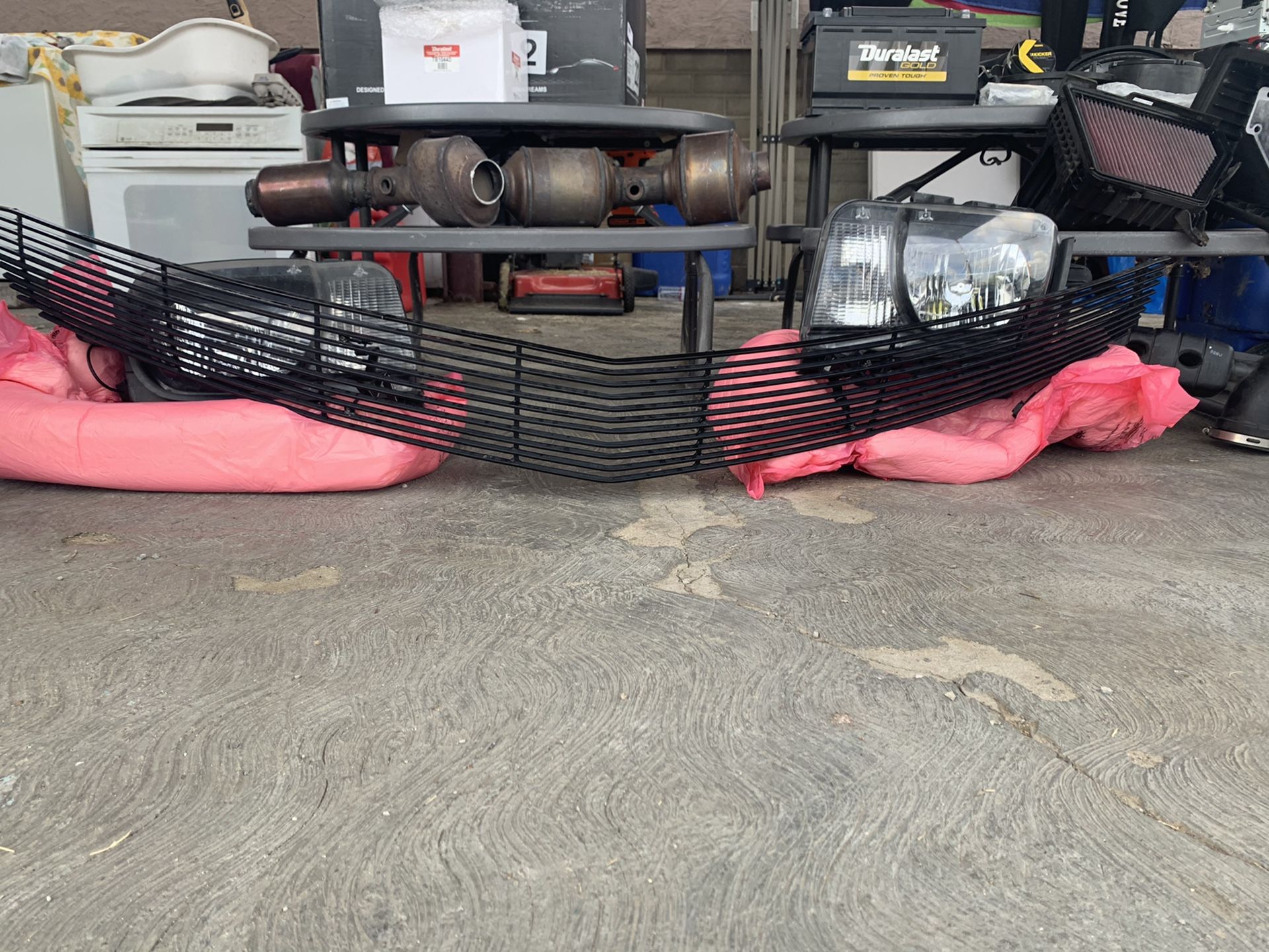 5th gen camaro catalytic converters,throttle body,grille,
