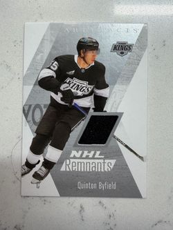 2025-26 Upper Deck Artifacts - Nhl Remnants Quinton Byfield #NR-24 (MEM) Relic
