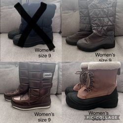Women’s Snow Boots Size 9