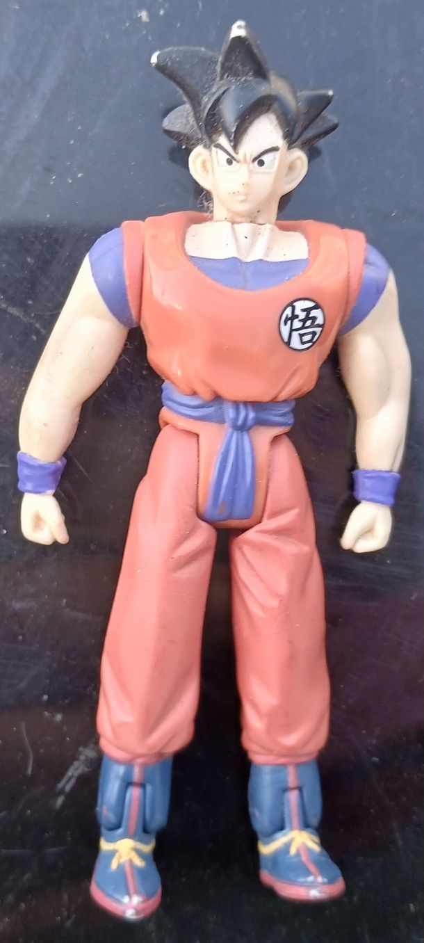 Vintage 90'S Dragon Ball Z Goku Action Figure DBZ Bandai Irwin Jakks Vtg 4-6" `