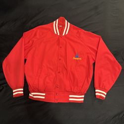 3 Items 1980’s RED Vintage Disneyland Jacket XL Spoon