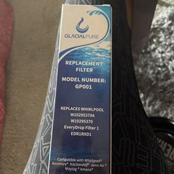 Glacierpure Replacement Water filter new!