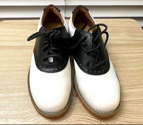School Issue Upper Class Saddle Shoes Kids Sz 13
