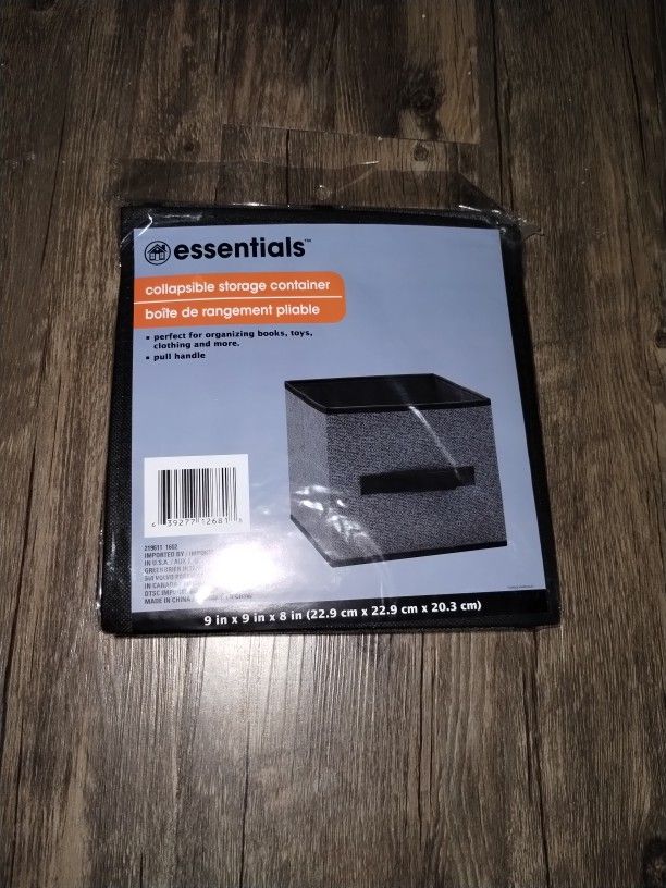 Essential Collapsible Storage Containers.
