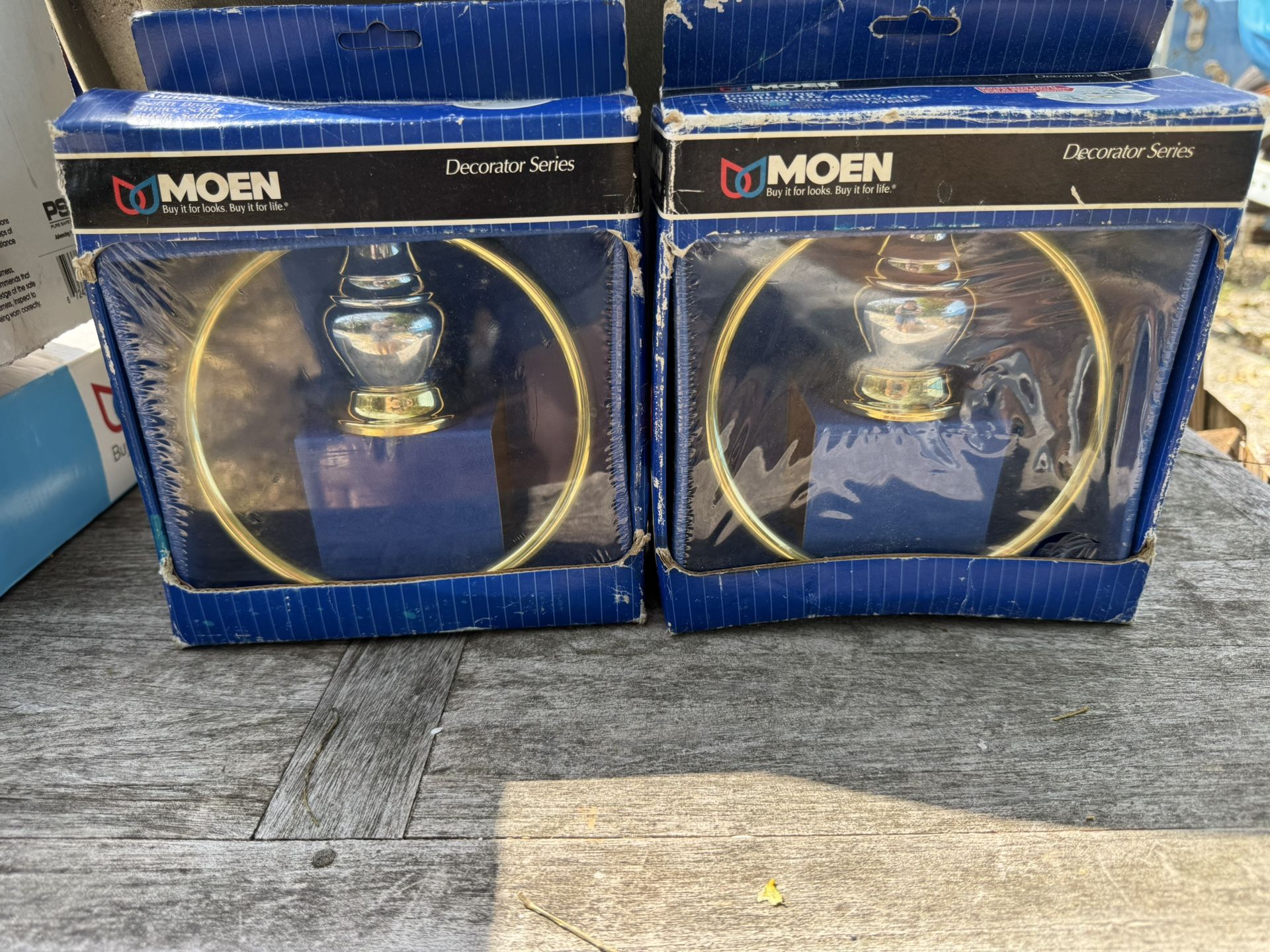 Set of 2 Moen Towel Rings