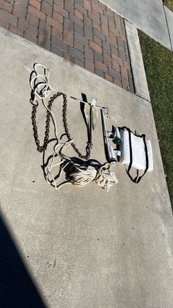 Boating Items, Anchor, Etc