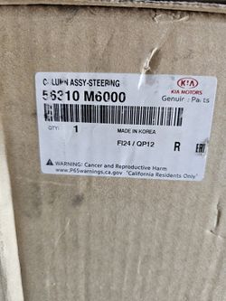 Kia Forte 2020 Steering Wheel Column