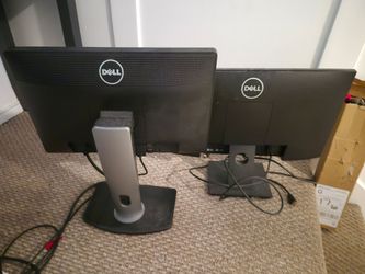 Two Dell monitors $15 each