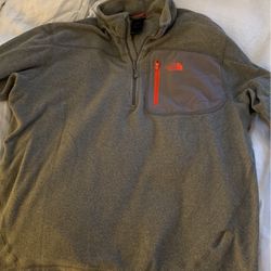 Gray North Face Sweatshirt 