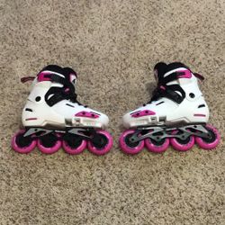Rollerblade Apex Junior Adjustable Fitness Inline Kids Skates - Adjustable Size 2-5