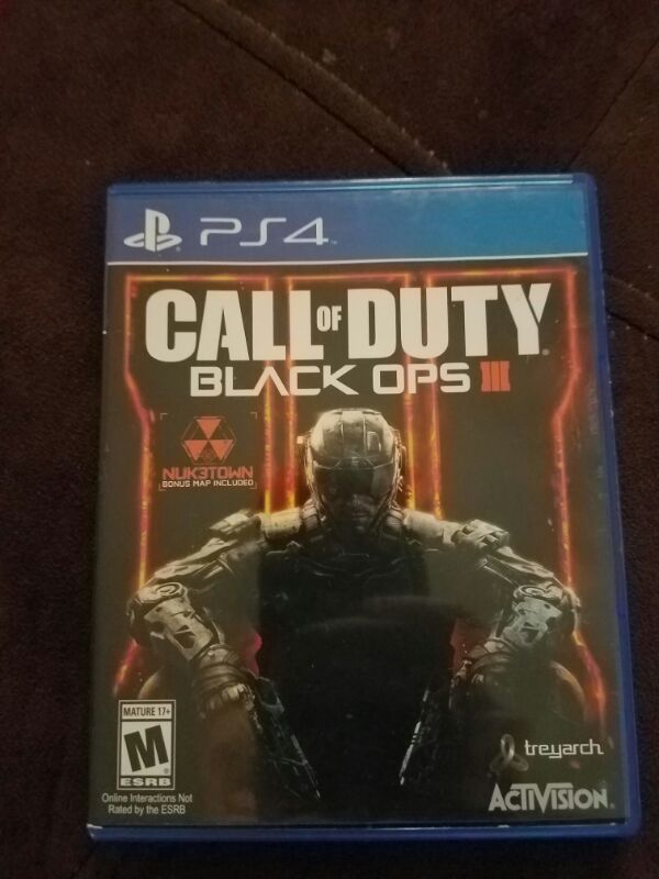 Call of duty black ops....ps4