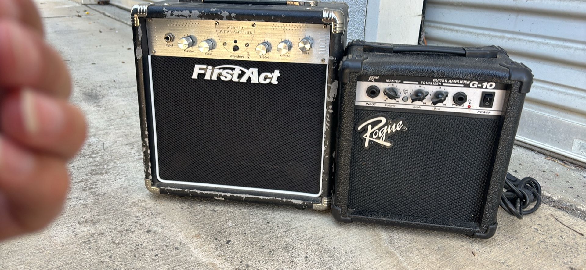 Guitar Amps Both Work Great 