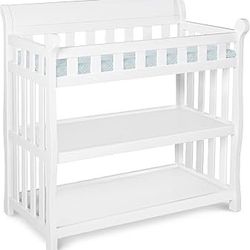 New White Delta Baby Changing Table 