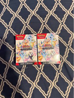 Prismatic evolution Booster Bundle x2