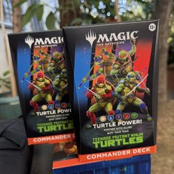 Magic the Gathering Teenage Mutant Ninja Turtles  Turtle Power! Commander Deck Trading Cards 