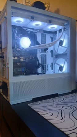 Custom White RGB Gaming PC - Liquid Cooled Ryzen 5 / GTX 1660 Ti / 16GB 3200MHz RAM / 500GB NVMe SSD