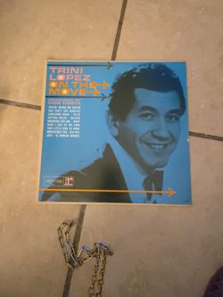 On the Move" by Trini Lopez, released in 1964 Vinyl 