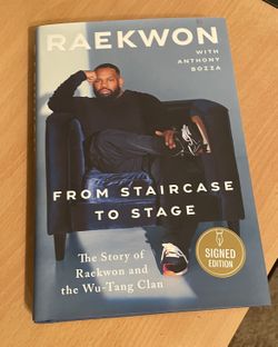 Raekwon Wu-Tang Signed Book 