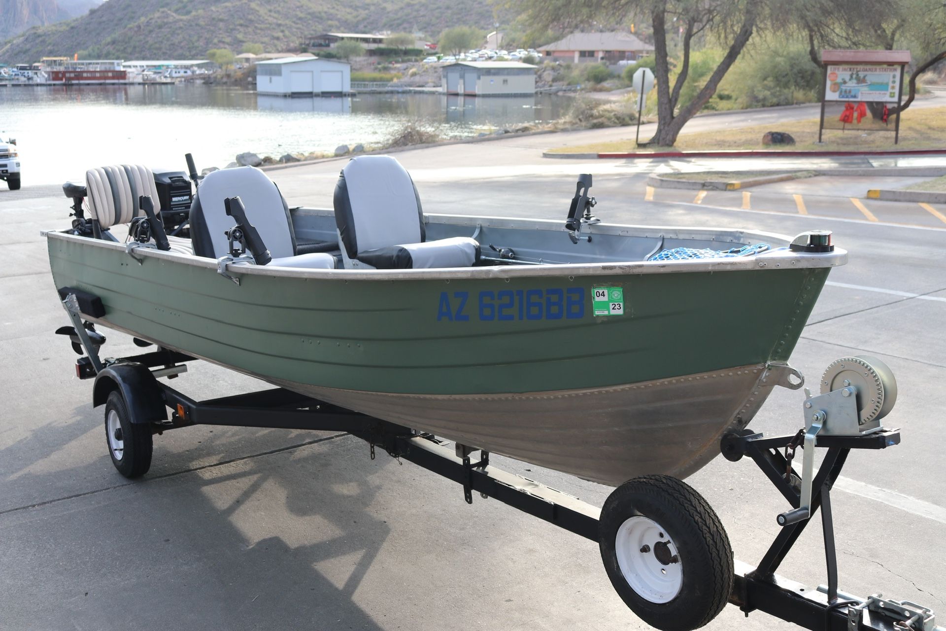  1974 Mirrocraft Aluminum Boat 14 Ft 