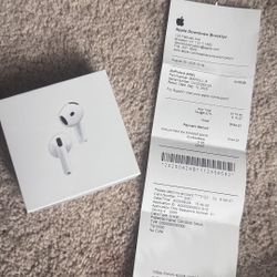 AirPods Generation 4 with Active Noise Cancellation