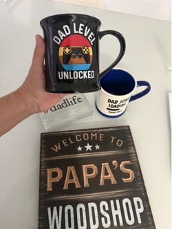 New Home decor for Dad ( 4 pcs )