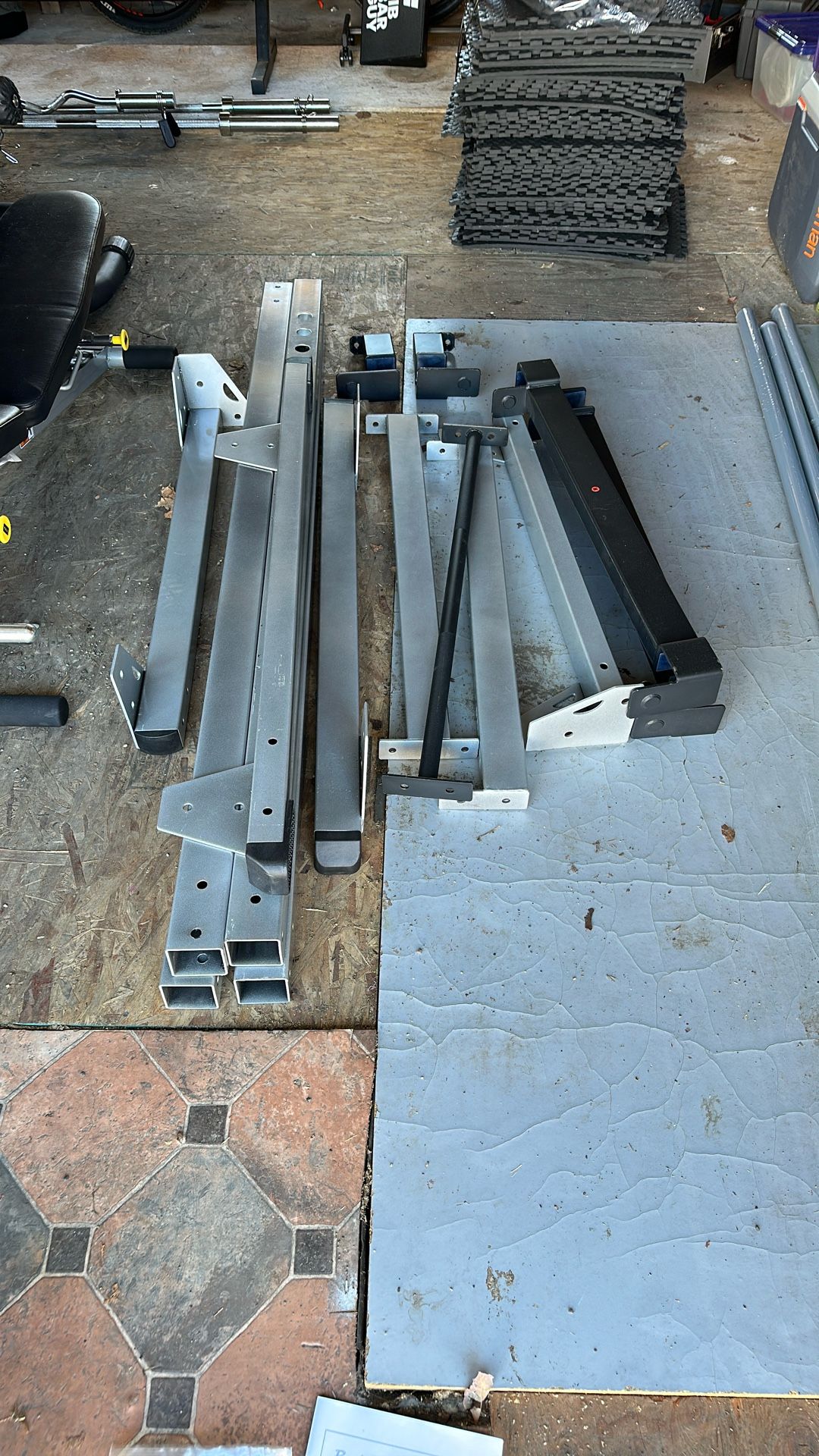 Body Solid Weight Rack (Instructions + Bolts + Tools to Put Back Together + Paint)