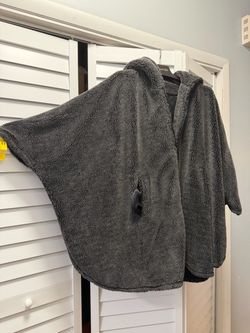 Warm gray cape.