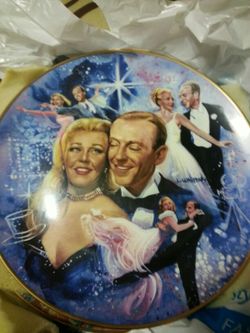 Fred Astair and Ginger Rogers Dish