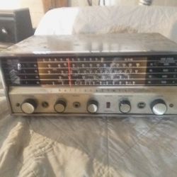 Vintage Hallicrafters Radio S-120 Shortwave Receiver 4-Band SW S120 