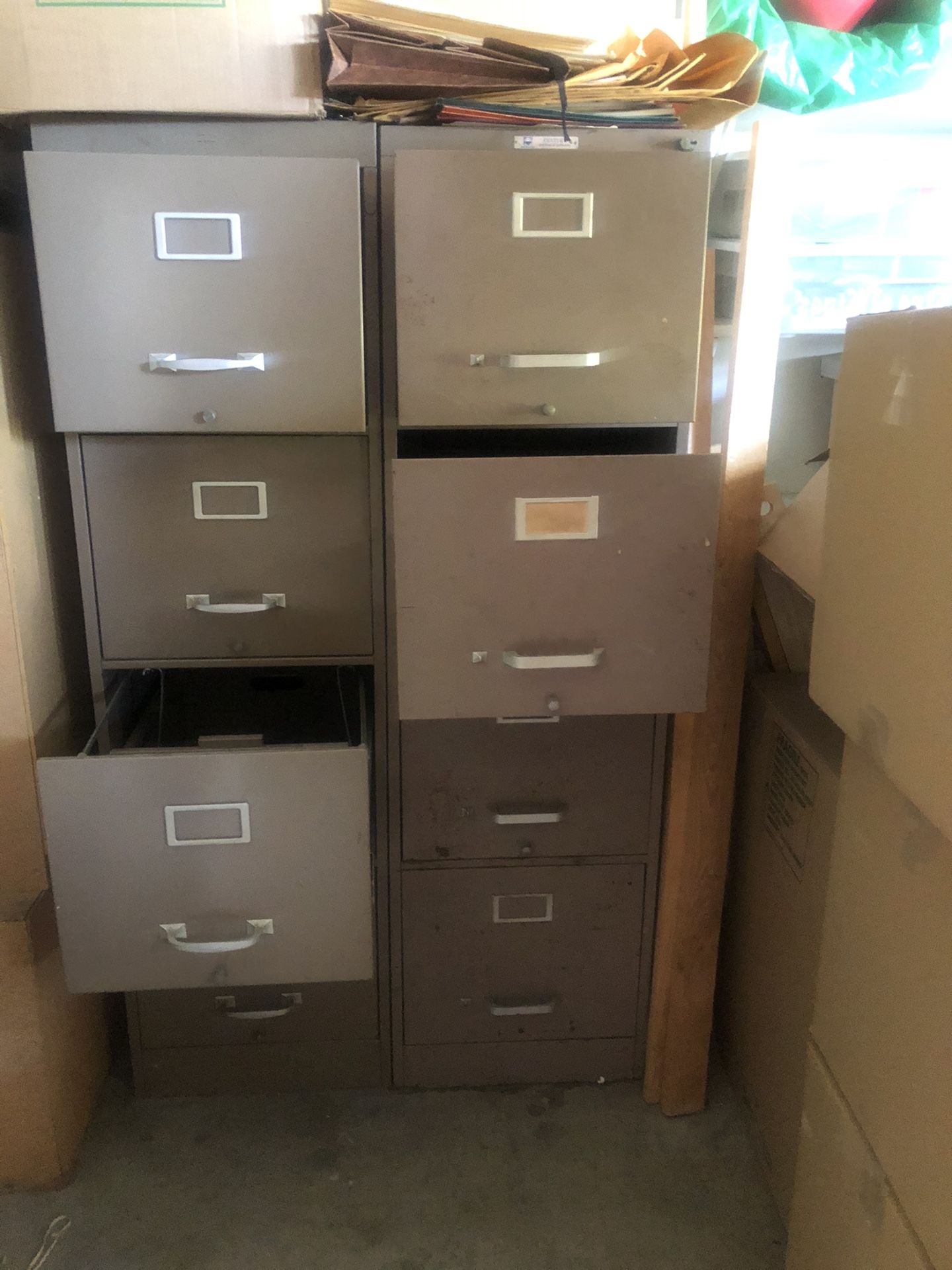 2 file cabinets FREE