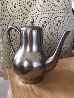 Vintage Metawa Holland Real Pewter Tea Pot