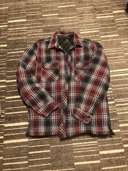 Men’s/unisex lined jacket shirt used size Med. Serious buyer only