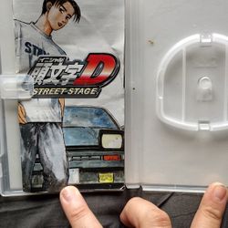 Initial D "Street stage" Box Only No Game Included 