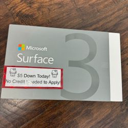Microsoft Surface 3 Tablet - Payments Available - Pay $5 Down To take It home 