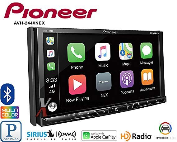 Pioneer AVH-2440NEX DVD RDS AV RECEIVER RADIO HEAD UNIT