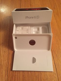 Empty box for iPhone 6S