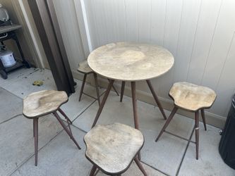 Wood Patio Table
