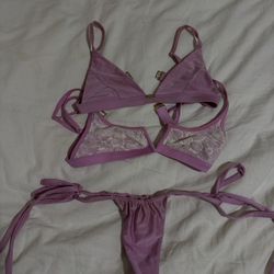 Fae Pink Bikini Trio