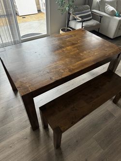 Dining Table & Bench