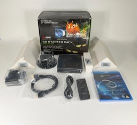 Mitsubishi 3DC-1000 - 3D TV Starter Pack and Signal Adapter with 3D Glasses