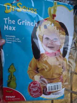 Max costume size 6-12 months