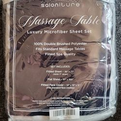 Sheet Set For A Massage Table 