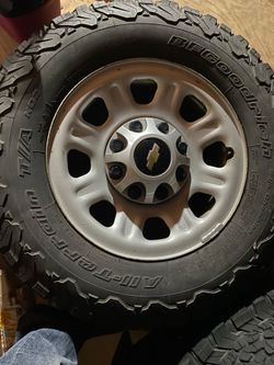 2(contact info removed) Chevy gmc Duramax rims and tires 8 lug